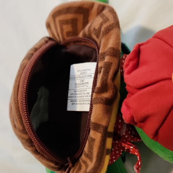 Green Turtle Plush Backpack for Reptile Lovers - Picture 5 of 8